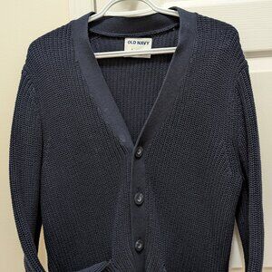 Mens Small Old Navy Blue Cardigan